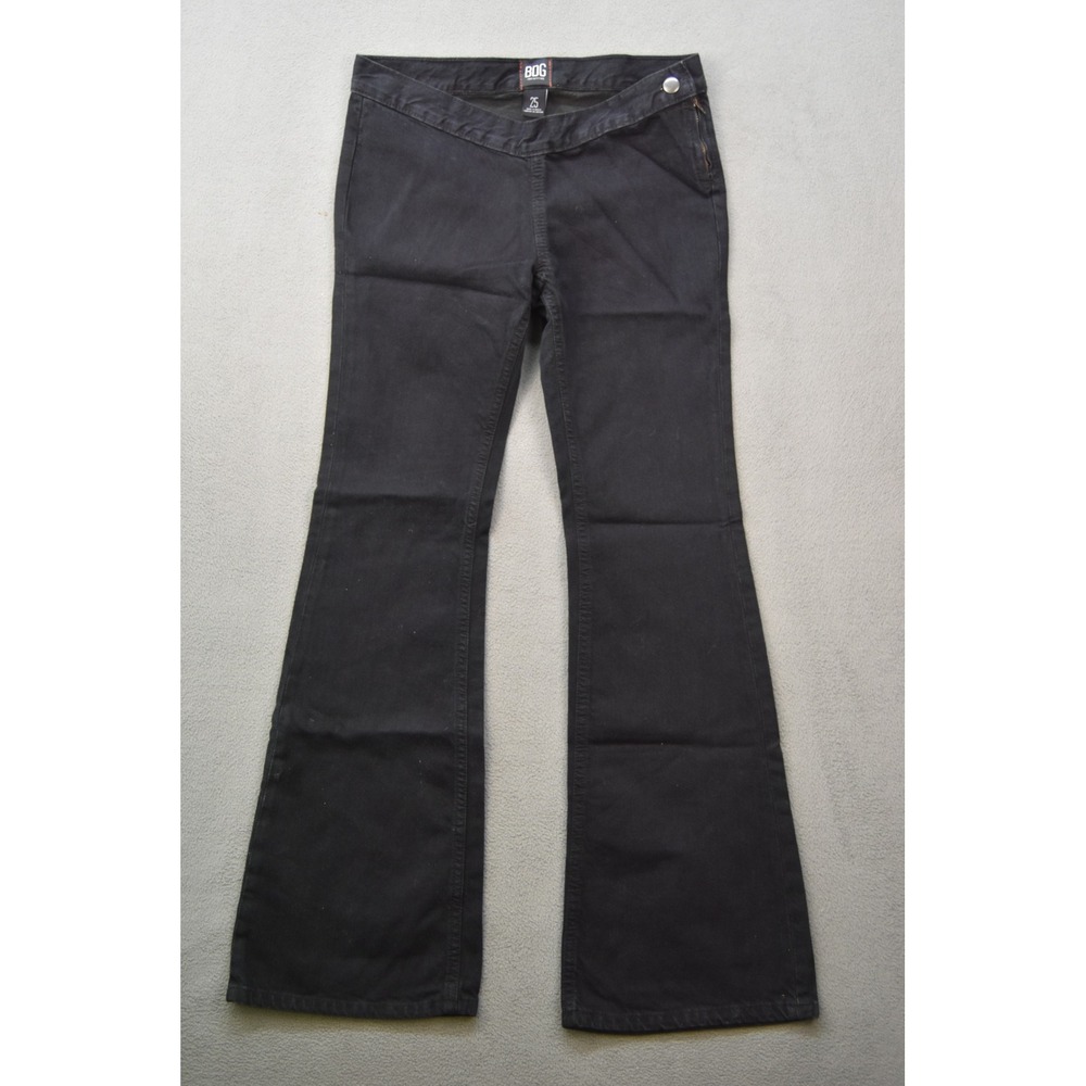 BDG Urban Outfitters Black Flare Jeans Womens Size 25 High Rise Retro Style
